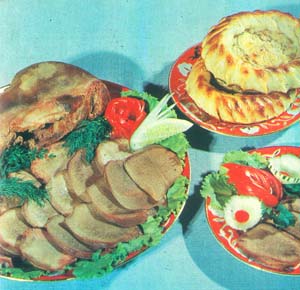 YAKNA TIL-BOILED TONGUE, Uzbekistan at Home