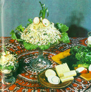 NAVRUZ SALAD, Uzbekistan at Home